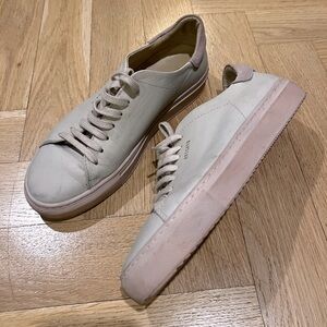 AXEL ARIGATO Clean 90 leather lace up sneakers lilac size 38